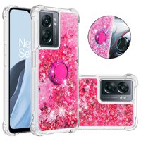 Foxdock - Funda Para Oneplus Nord N300 Con Brillo Líquido, Protección Completa Y Soporte De Anillo Giratorio