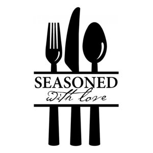 Rienda Libre Graphics - Decomural Seasoned With Love Kitchen Ws-17206