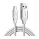 thumbnail image 3 of UGREEN Cable USB-C a USB 2.0 A trenzado 1m Blanco, 3 of 4