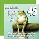 thumbnail image 1 of Tarjeta de felicitación Stuff4 para cumpleaños de Young and Fit Frog, 1 of 7
