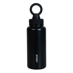 Orcus - Botella Con Soporte Magnetico 1Lt Negro