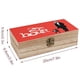 thumbnail image 2 of La Hora 25 Caja Organizadora de Madera Rústica - Caja Decorativa Multifuncional para Escritorio, Hogar, Oficina, Joyas y Manualidades, 2 of 6