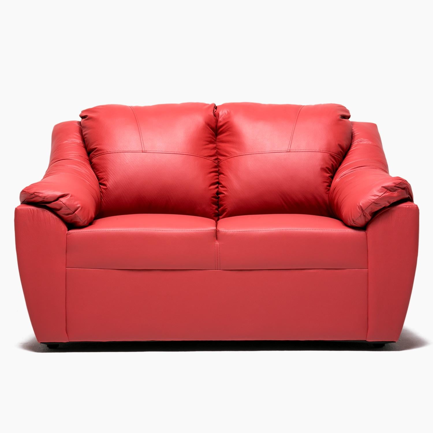 Cabsur - Sofa Genova 2c Rojo