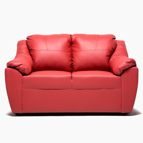 Cabsur - Sofa Genova 2C Rojo