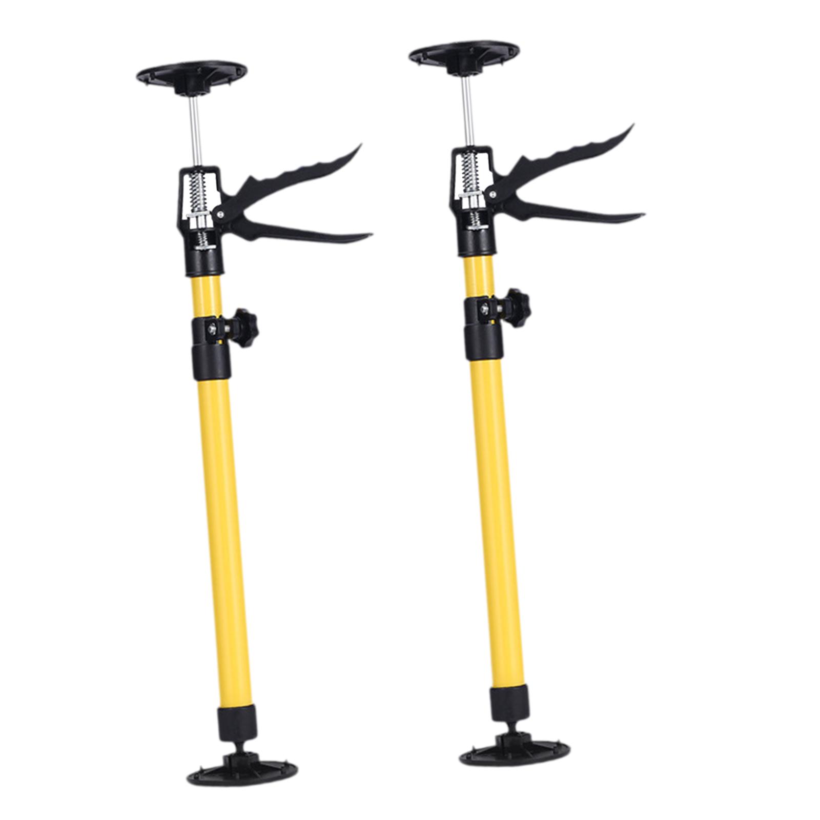 Magideal - 2 Uds Gatos Para Gabinete, Poste Telescópico Para Mejorar El Hogar, Muebles Fuertes Profesionales, Elevador De Instalación, Poste De Soporte Para Gato De 30Cm A 59Cm