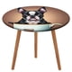 thumbnail image 1 of Boston Terrier theme Fitted Round Tablecloths Elastic Edged Table Covers Waterproof Table Cloth For Kitchen Holiday Party Tables Decor 150cm, 1 of 6