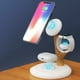 thumbnail image 4 of Cargador Inalámbrico Para Apple Watch Series iPhone 15 14 Plus 13 12 Pro Estación de Carga Inalámbrica Magnética 3 en 1 Para Airpods 2 3-Blanco, 4 of 6