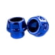 thumbnail image 3 of Deslizador de marco de horquilla delantera de motocicleta Universal, protección contra caídas, protección contra choques de rueda para motocicletas, r Azul, 3 of 5