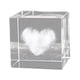 thumbnail image 5 of 3D Crystal Cube Crafts Weather Sign Cube Para El Día De San Valentín Decoración Corazón, 5 of 5