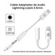 thumbnail image 3 of Adaptador De Audífonos Jack 3.5mm Para IP Kbod Aux-ip, 3 of 5