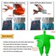 thumbnail image 5 of Disfraz inflable RHYTHMARTS de cuerpo entero para adultos, color verde, 5 of 6