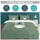 thumbnail image 5 of x73 My Neighbor Totoro Bed Duvet Cover Microfiber Bedding Sets 3D Printed Lightweight 3 Piece Comforter Sets, 1 Duvet Cover And 2 Pillow Shams for Kids Boys Girls 79"x90" jn73, 5 of 5