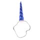 thumbnail image 2 of unicornio cuerno oreja diadema niño cosplay unicornio partido hairband deep blue, 2 of 5