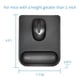 thumbnail image 2 of Alfombrilla de ratón Kensington K55888WW ergonómica con reposamuñecas suave, 2 of 2