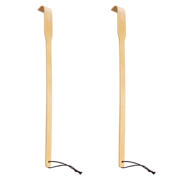 Back Scratcher Renook, 2 piezas, 42 cm, madera de bambú natural
