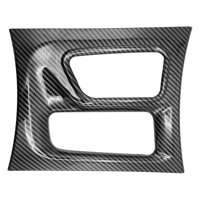 Magideal - Etiqueta Engomada De La Cubierta Del Ajuste Del Panel Del Coche Calcomanía Interior De Protección Accesorios De Decoración Del Automóvil Tratamiento D , Estilo D