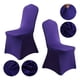 thumbnail image 1 of Xiao Hua Funda Elástica para Silla de Fiesta Color Morado Intenso -2 Piezas, 17.72 X 17.72 X 35.43 Pulgadas, Tela Elástica Resistente a las Arrugas, Funda para Silla para Decoración de Banquete de, 1 of 4