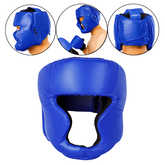 Casco de Boxeo Protector con Protección Facial y Acolchado de Alto Impacto