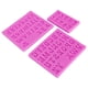 thumbnail image 4 of Molde de silicona alfanumérico de 3 piezas para hacer letras mayúsculas y minúsculas para hacer tartas de arcilla, chocolate y rosa., 4 of 8