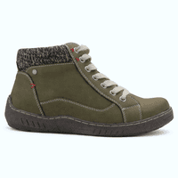 Botin Oliva Mujer Casual Chalada Petra