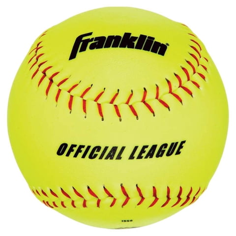 Pelotas De Softball Franklin Sports, Tamaño Oficial, Fastpitch 12, Paquete De 4