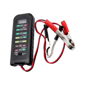 Ioensy - Probador De Batería De Automóvil Probador De Alternador Digital Probador De Carga De Batería Automotriz
