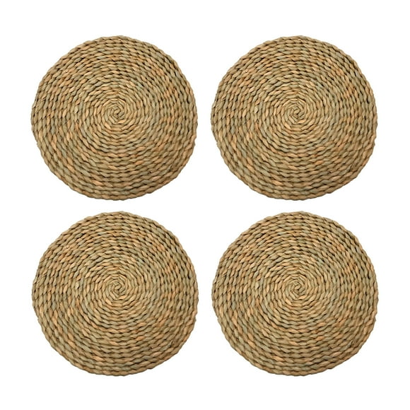 Set 4 Individuales Fibras Naturales Bali De Ø35cms Kawi®