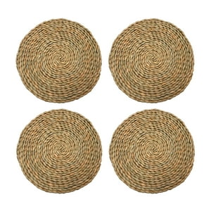 Set 4 Individuales Fibras Naturales Bali De Ø35Cms Kawi®