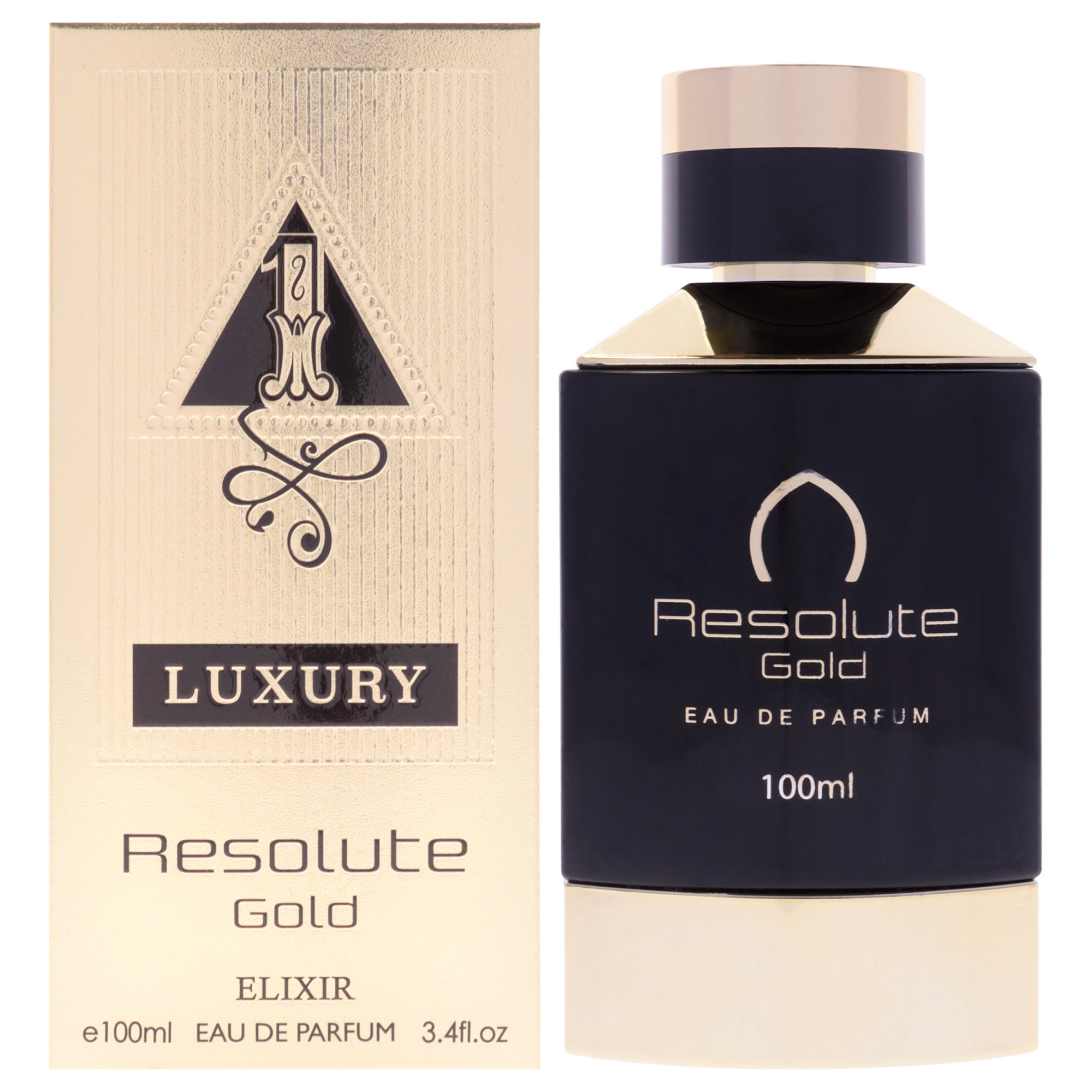 Perfume Khalis Luxury Collection Resolute Gold Elixir Edp 100Ml Hombre
