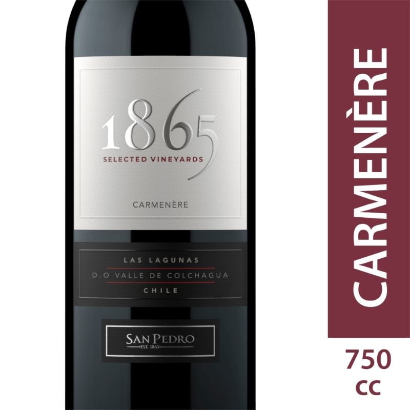 1865 - Vino Tinto Carmenére Premium Botella
