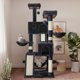 thumbnail image 2 of Condominio Cat Tree Tower SHA CERLIN de 165 cm para gatos de interior, 2 of 9
