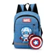 thumbnail image 1 of Disney Kids Backpacks For Boys preschool Child Captain America Spider Men Pattern School Bags Teenager Lightweight Cute Knapsack, 1 of 3