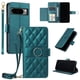 thumbnail image 1 of Funda tipo billetera FOXDOCK para Google Pixel 8 Pro – Tapa abatible con correa para mujer, 1 of 5