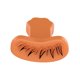 thumbnail image 2 of Bajo Estampador De Pestañas Lazy DIY Plantilla De Pestañas Inferiores Para Adolescentes Mujeres Ojo Naranja Y Derecho, 2 of 5