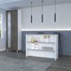 thumbnail image 1 of Kit Cocina Alacena + Barra Auxiliar Cocina Roble Gris Blanco, 1 of 6