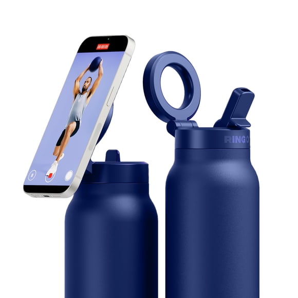 Botella de Agua Ringo PRO 710 ml con Soporte Magnético e Aislamiento