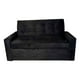 thumbnail image 2 of Sofa Cama HVM Cinema Negro Felpa, 2 of 3