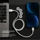 thumbnail image 5 of Cable De Carga USB-C a Lightning 1 Mt Blanco LEVO, 5 of 7