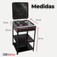 thumbnail image 3 of Cocina Encimera a Gas Licuado 4 Platos con Mesa+ Kit de Instalación Cocinilla Negro, 3 of 10