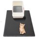 thumbnail image 1 of Alfombra para caja de arena USHARP 89 cm × 64 cm impermeable y antideslizante, 1 of 6