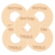 thumbnail image 2 of Toggle Switch Plate Anillo de la arandela de los triples del ritmo para la guitarra eléctrica # 2 del LP, 2 of 3