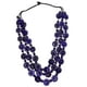 thumbnail image 3 of Collar Bohemio Collar Babero Collar De Cuentas De Madera Para Mujer Dama Boda Azul Real, 3 of 5