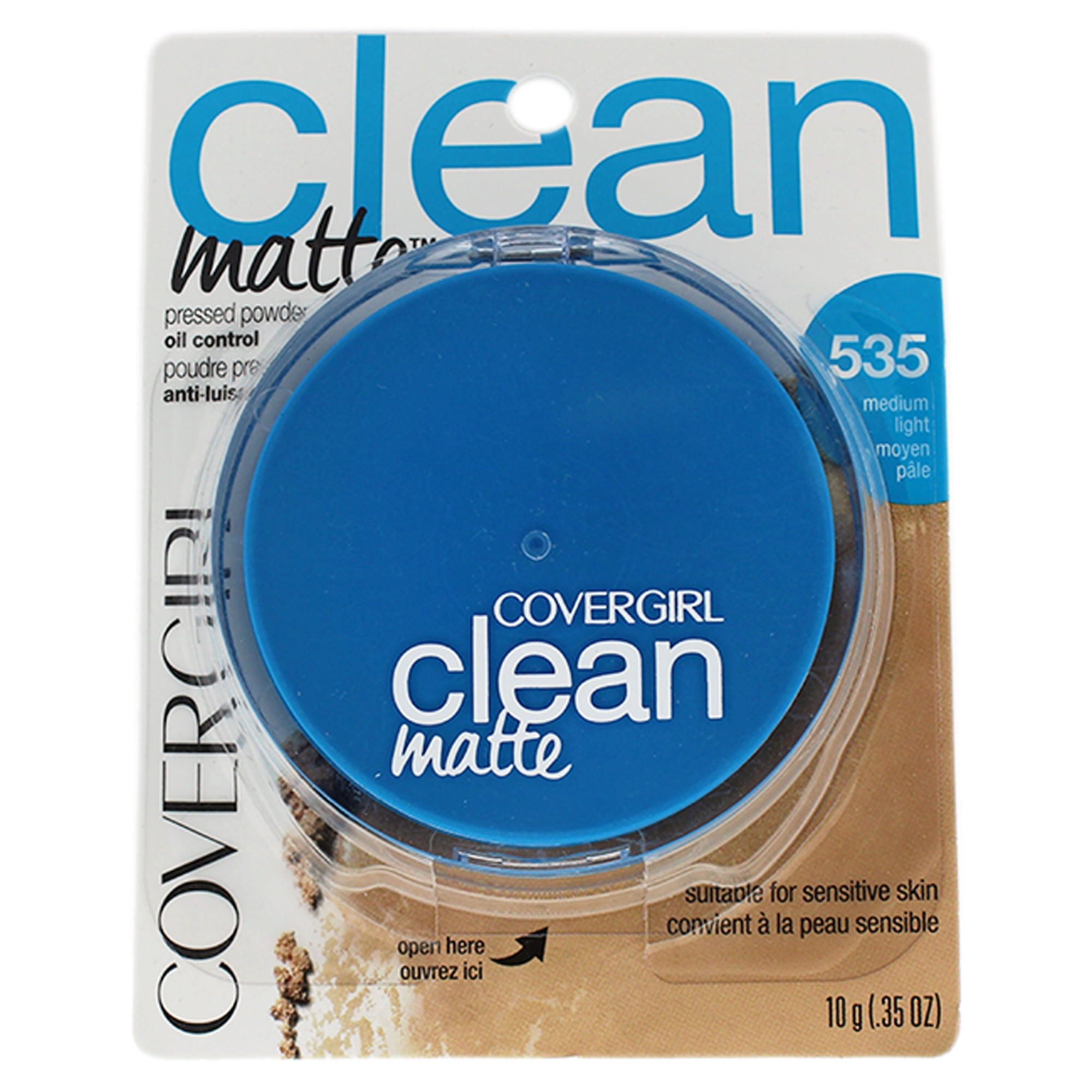 Polvo Compacto Covergirl Clean Matte 10 Ml