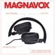 thumbnail image 2 of Magnavox MHP5031M-BK Auriculares estéreo con micrófono y graves potentes en negro, 2 of 8