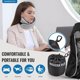 thumbnail image 2 of Almohada de Cuello WANDER+ de Espuma de Memoria Azul Celeste, 2 of 6