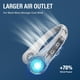 thumbnail image 4 of Ventilador de cuello Morelax sin aspas, recargable por USB, 3 velocidades, 4000 mAh, 4 of 8