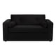 thumbnail image 1 of Sofa Vivo 2c Felpa 30 Negro, 1 of 5