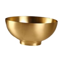 Bothyi - Cuenco Decorativo De Latón, Suministros Budistas Para Centros De Mesa De Escritorio, Hogar, Pequeño