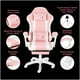 thumbnail image 4 of Silla Gamer Gx2000 Reclinable Profesional Con Reposapiés-rosado, 4 of 8