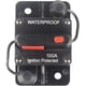 thumbnail image 1 of Disyuntor con reinicio manual de 12 V-36 V CC, resistente al agua, montaje en superficie para audio de coche, RV, barco, camión, motor de arrastre, 30-300 A, altavoz de coche, fusible reiniciable., 1 of 7